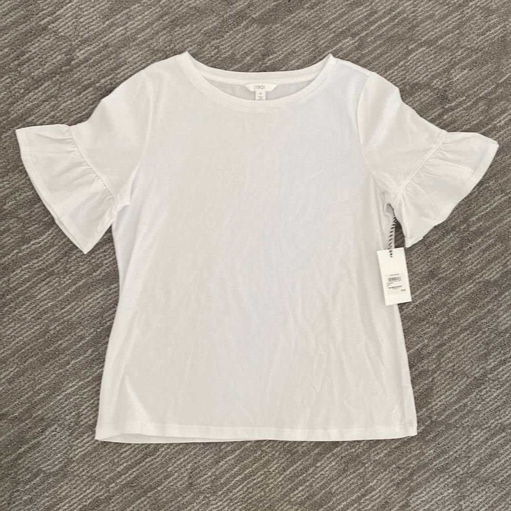 Ruffle sleeve top